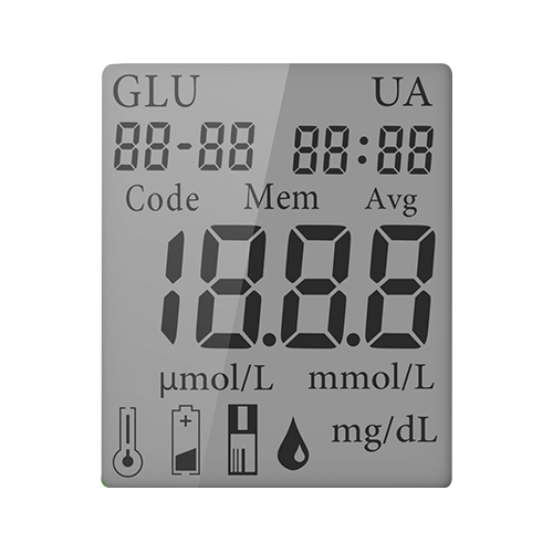 2 in 1 Blood Glucose and Uric Acid Meters GUM-101