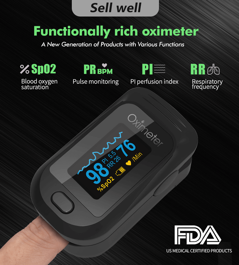 Hospital Grade Fingertip Pulse Oximeter M130