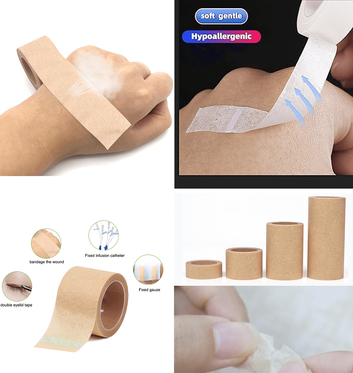 Nonwoven Medical Tapes